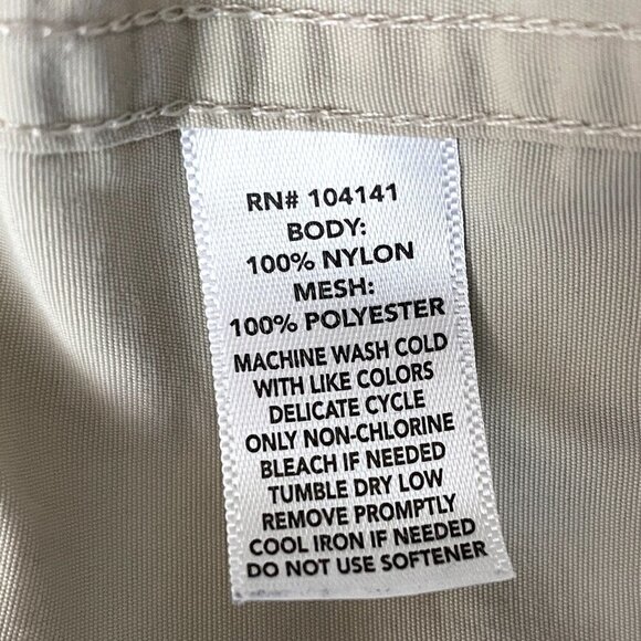 Jawbone Tackle Men's Tan Fishing Shirt Button Front Vented Back Long Sleeve XL - Picture 9 of 9